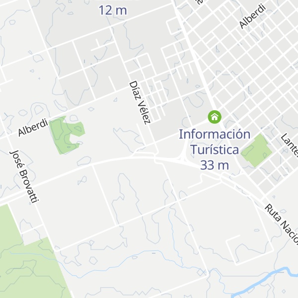 Map of Cabañas La Escondida