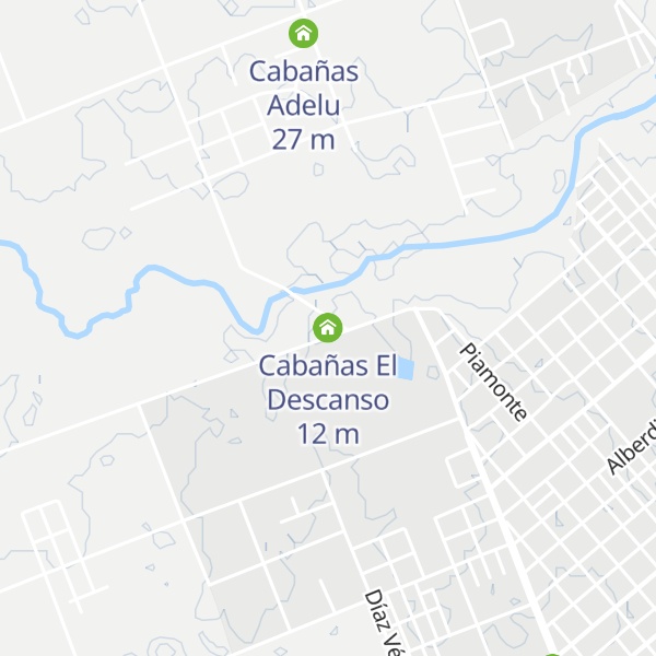 Map of Cabañas El Descanso