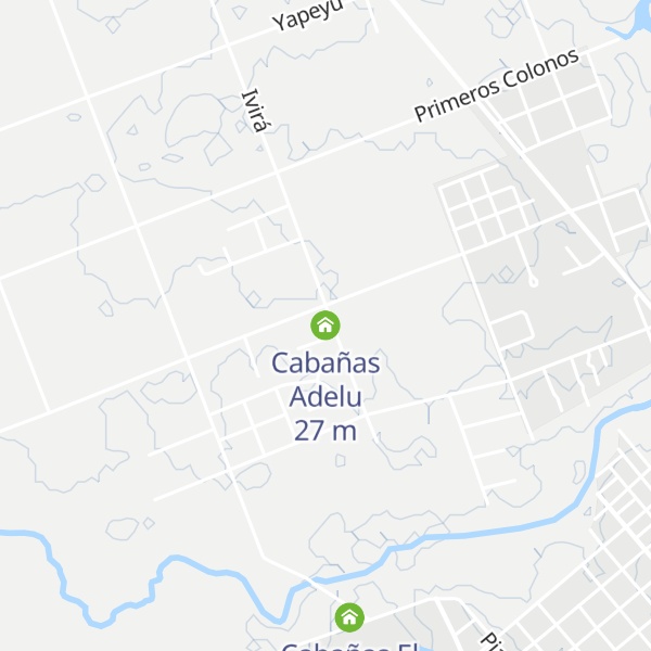 Map of Cabañas Adelu