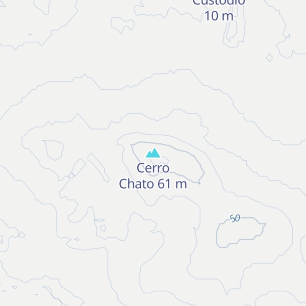 Map of Cerro Chato