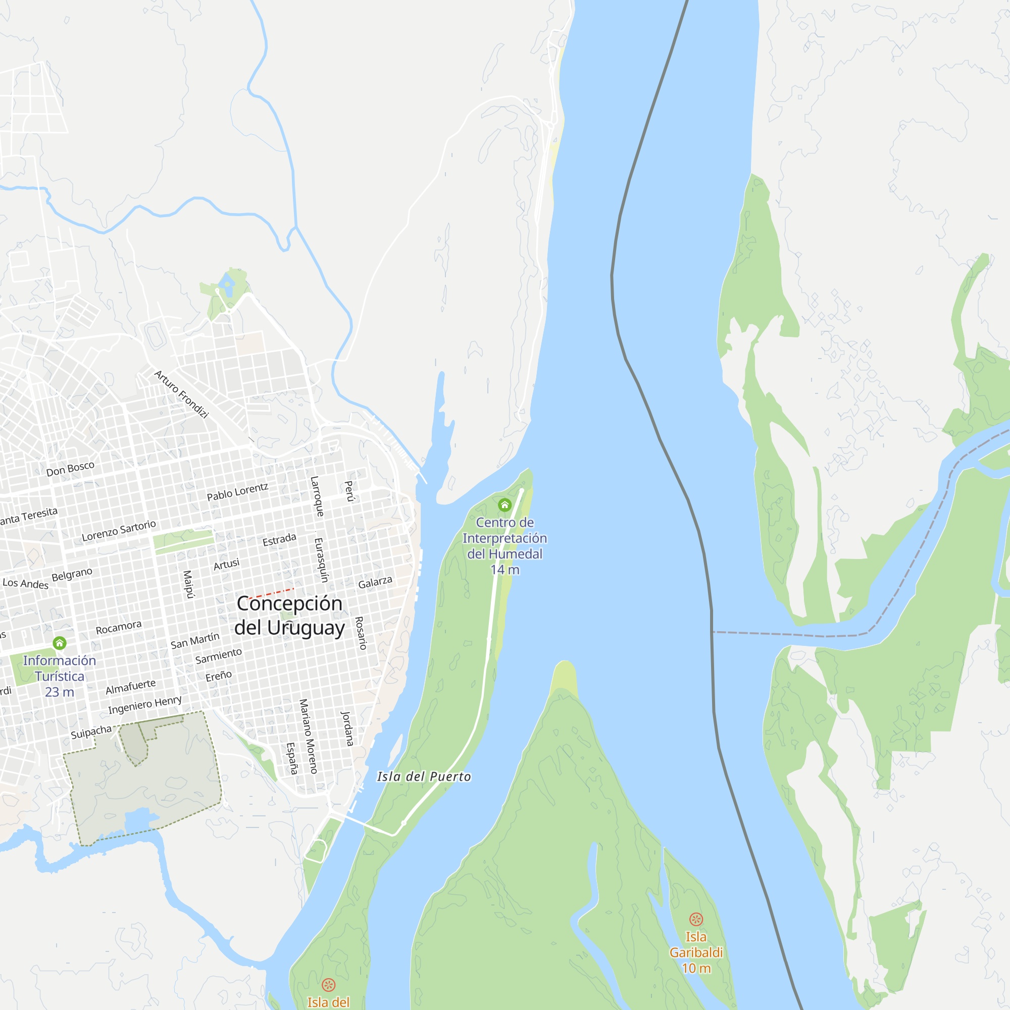 Centro de Interpretación del Humedal map