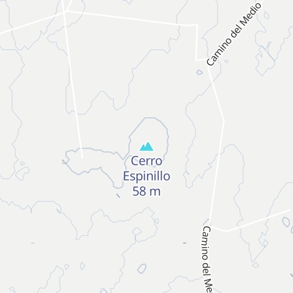Map of Cerro Espinillo