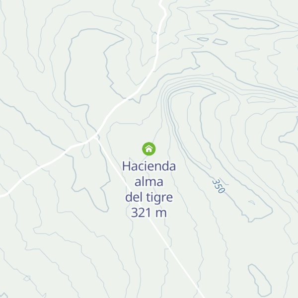 Map of Hacienda alma del tigre