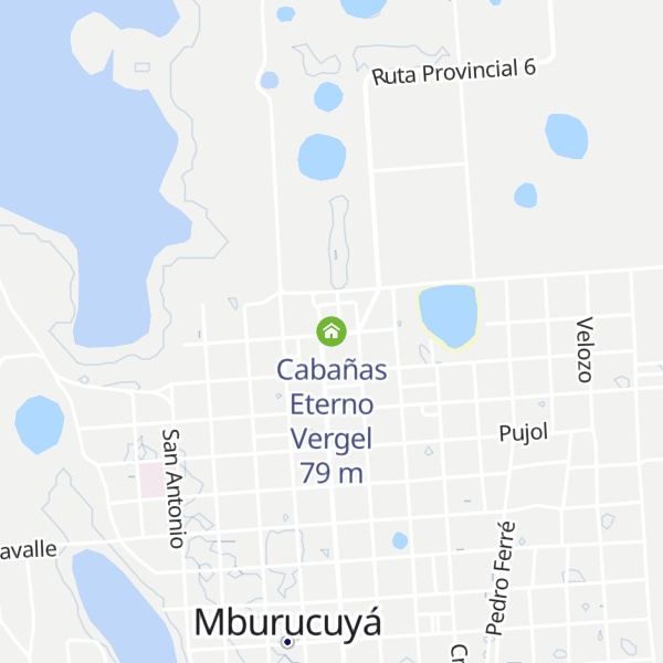 Map of Cabañas Eterno Vergel