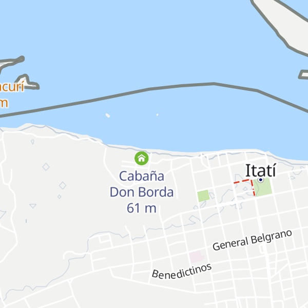 Map of Cabaña Cristal