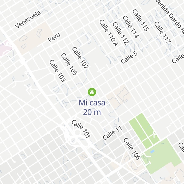 Map of Mi casa