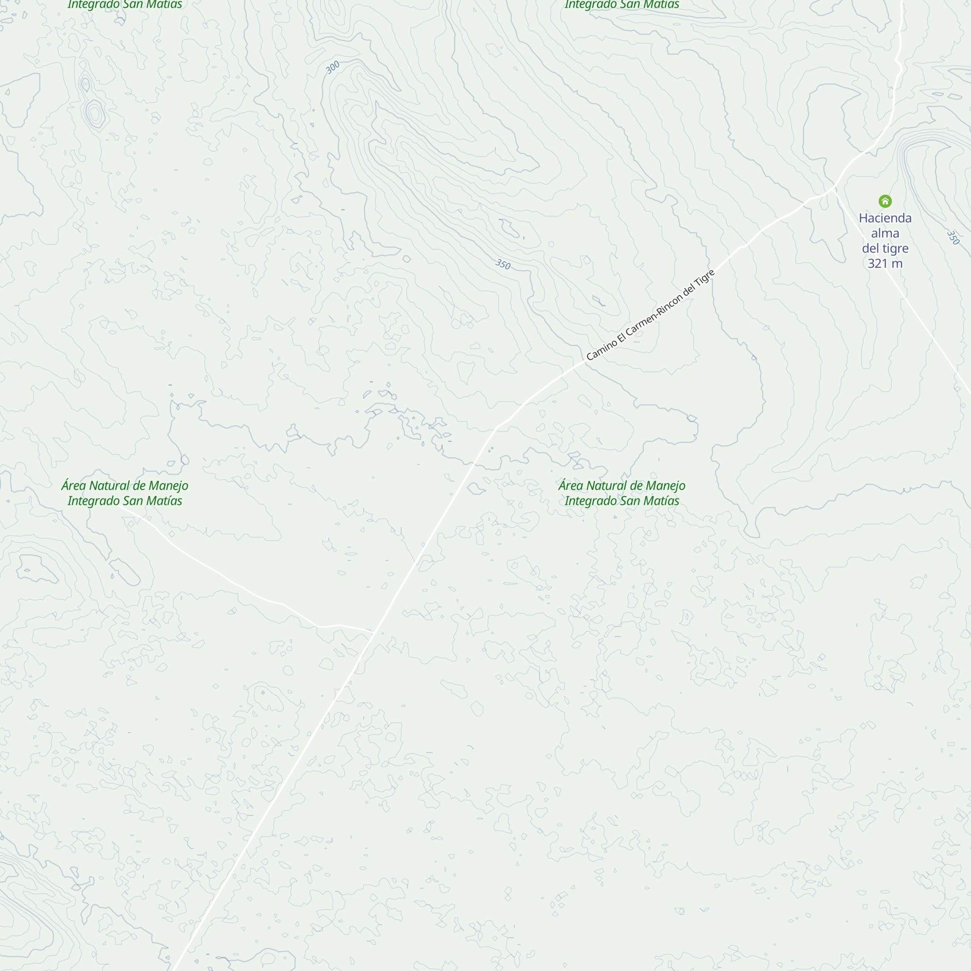 Tierras nuevas map