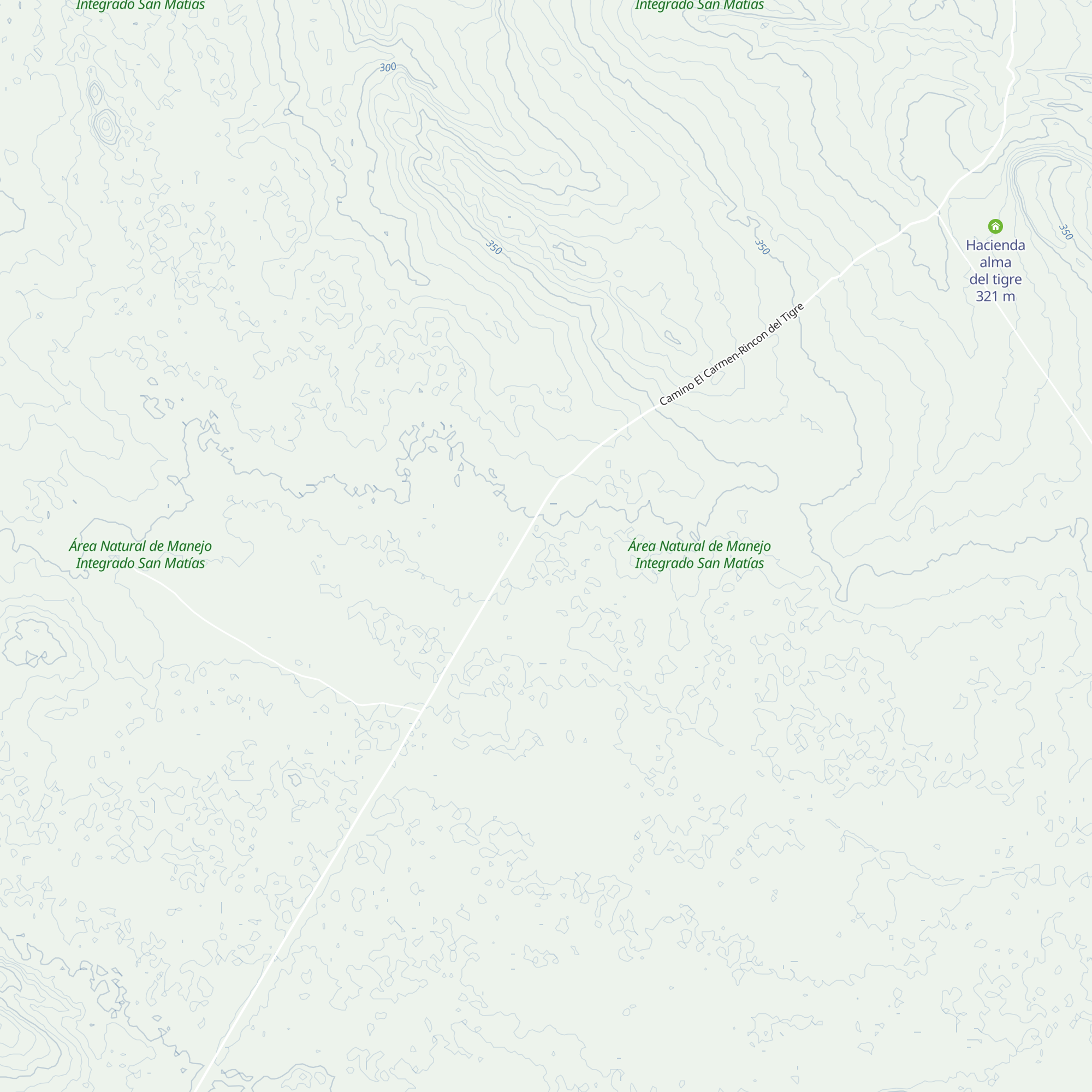 Tierras nuevas map