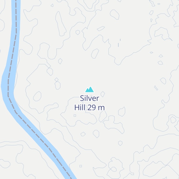 Map of Silver Hill