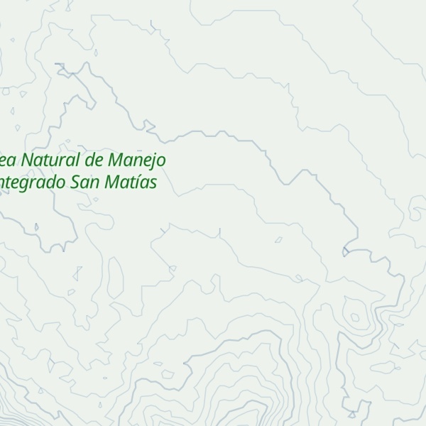 Map of Cerro San Miguel