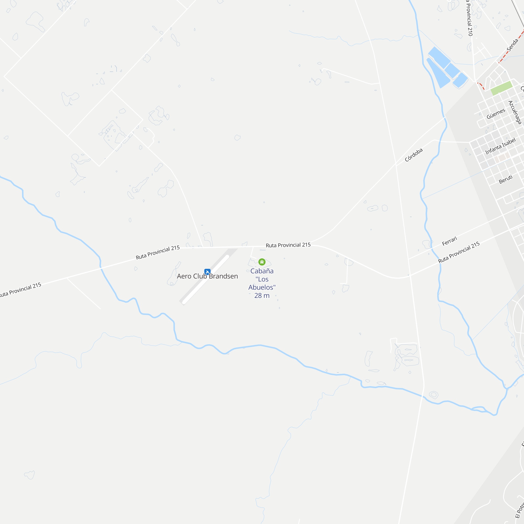 Cabaña "Los Abuelos" map