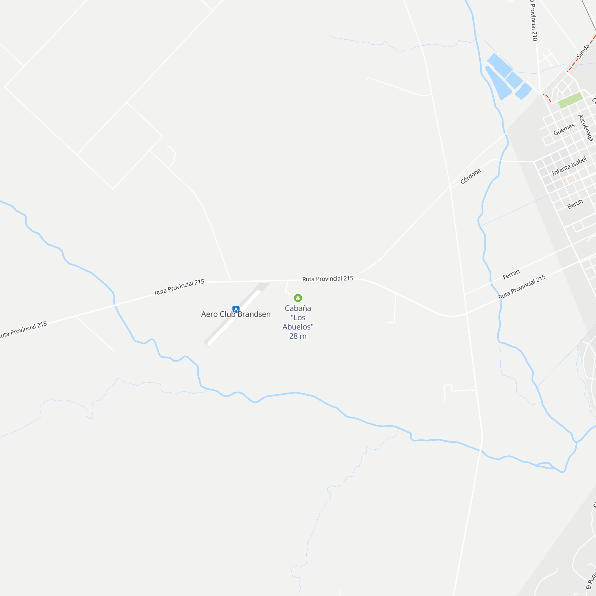 Cabaña "Los Abuelos" map
