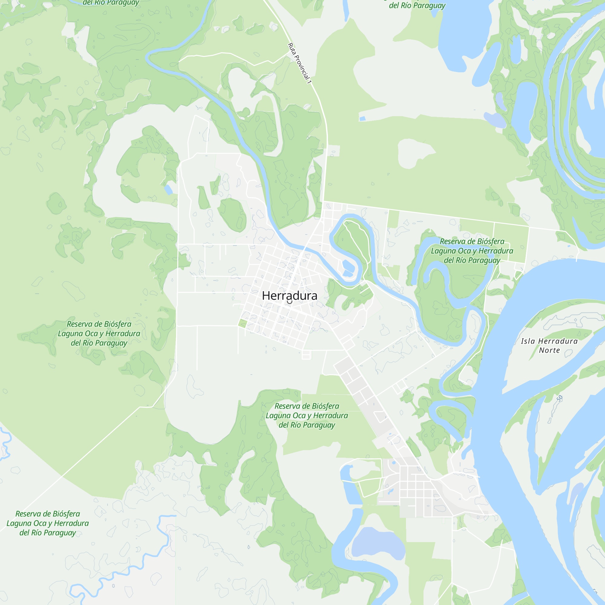 Cabaña La Plegaria map