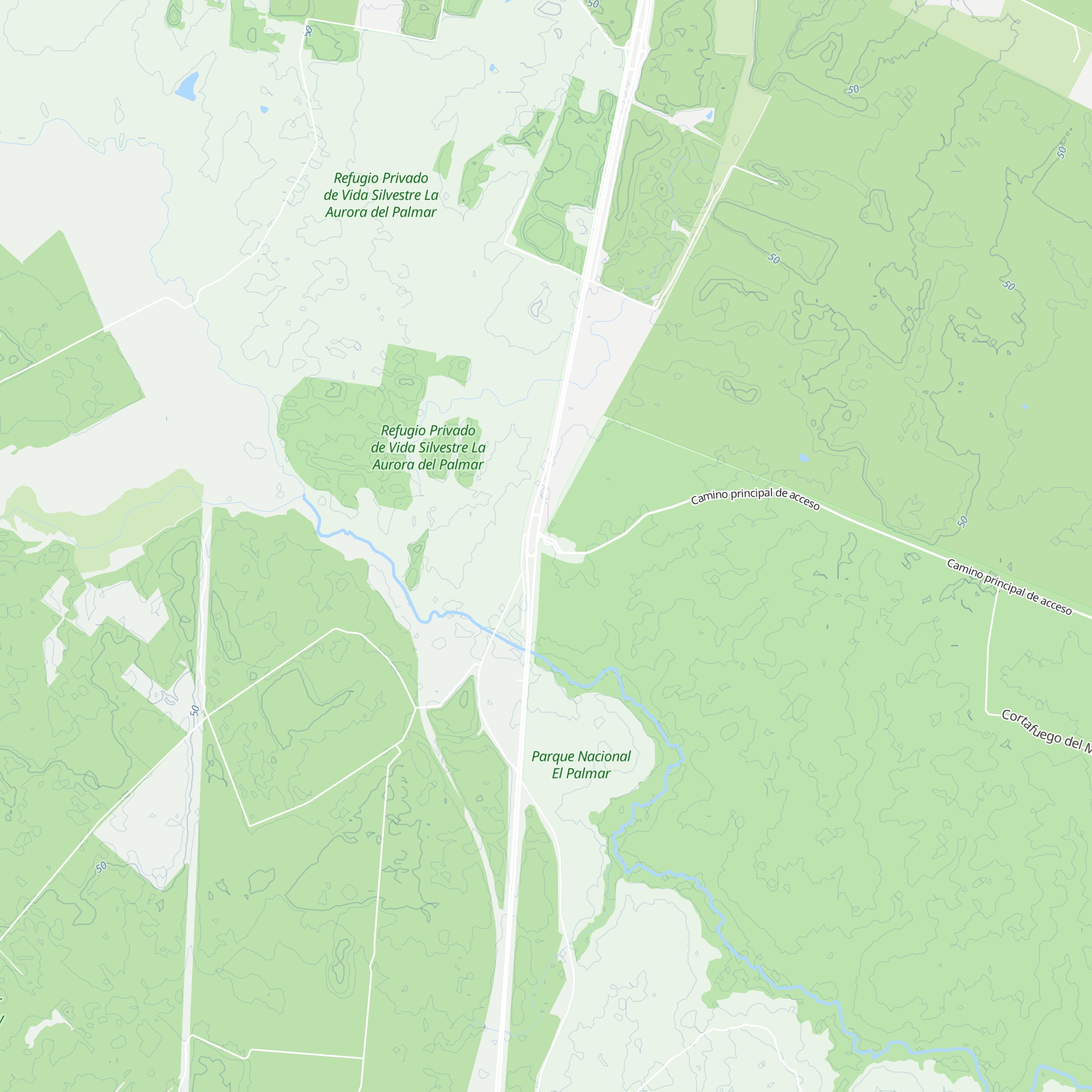 Centro de Informes Tierra de Palmares map
