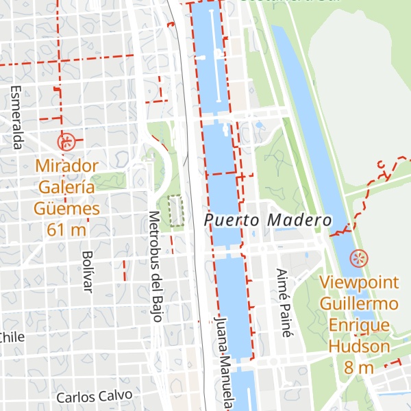 Map of Cabaña Villegas