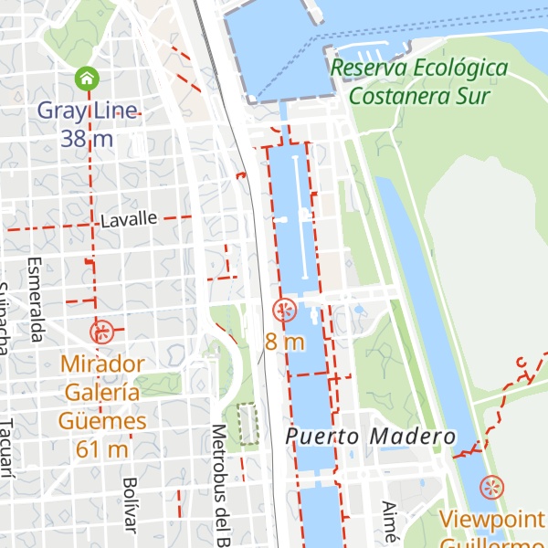 Map of Cabaña Las Lilas