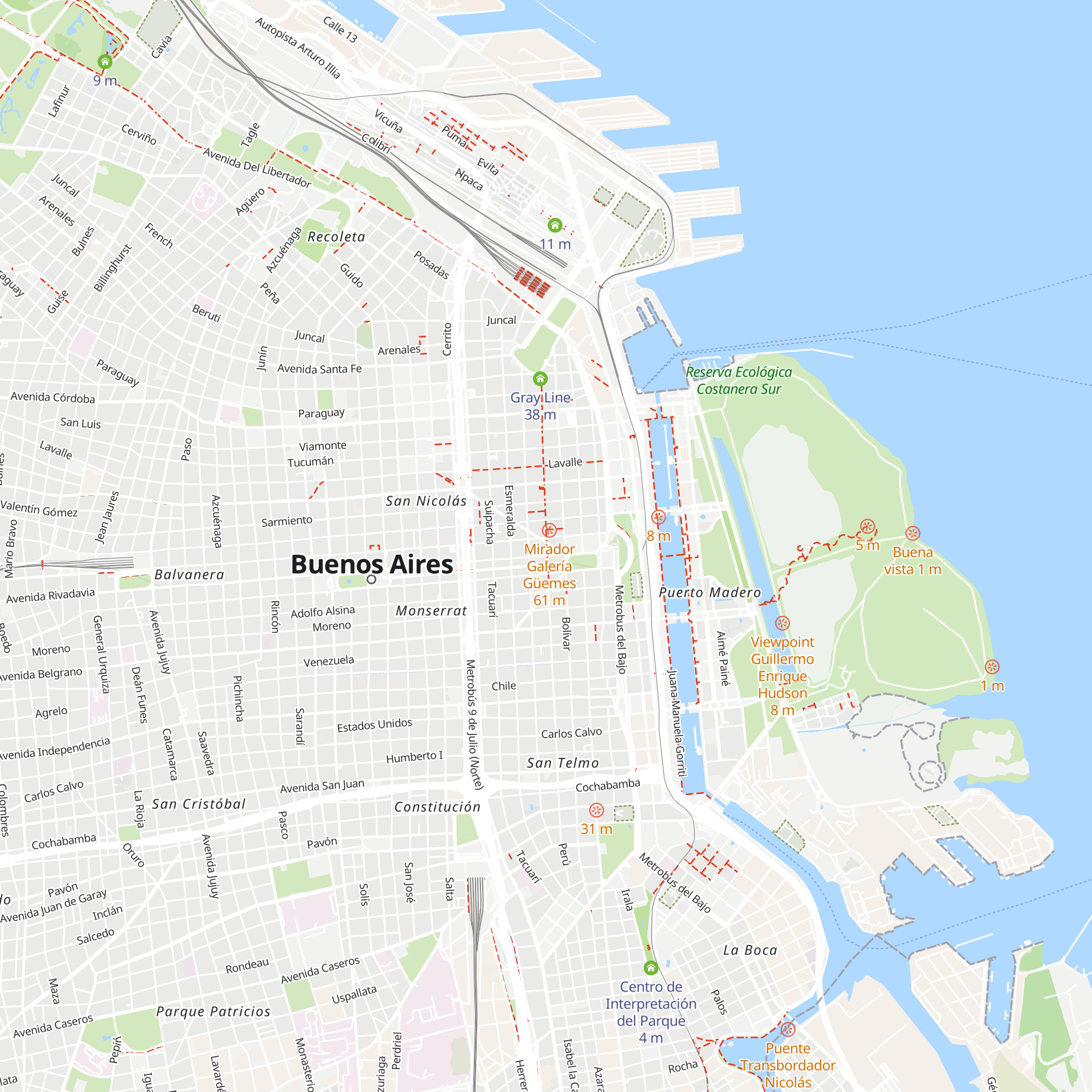 Historic Quarter Tourist Assistance Center map