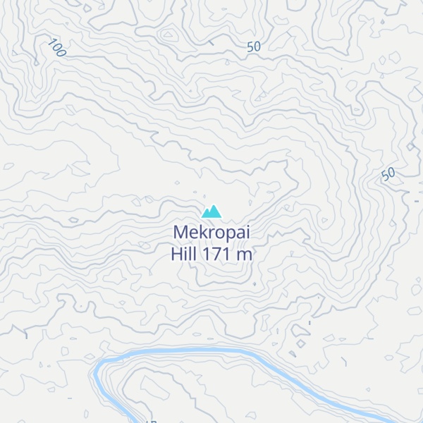Map of Mekropai Hill