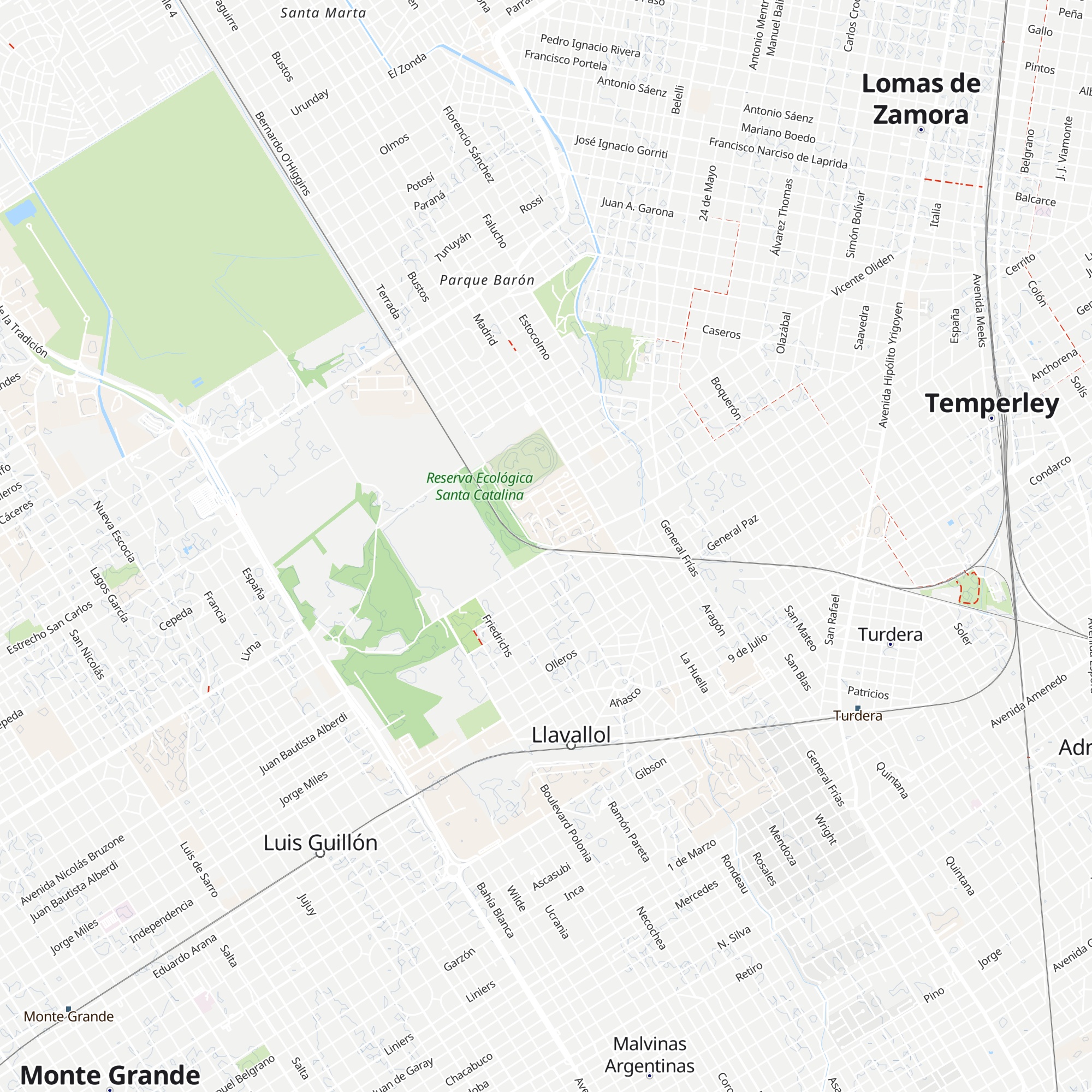 Puesto de Información de la Reserva map