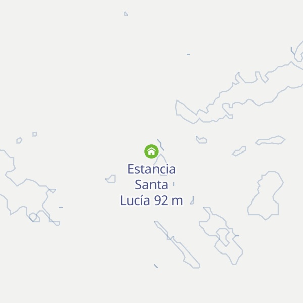 Map of Estancia Santa Lucía
