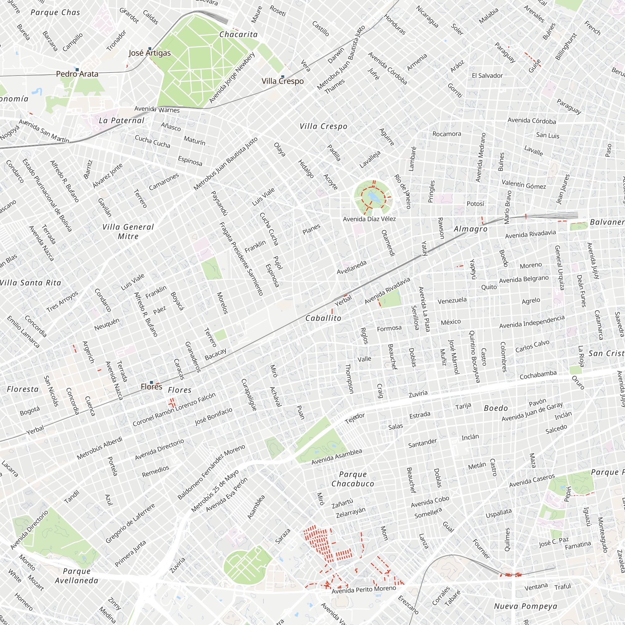 Centro de Atención al Pasajero map
