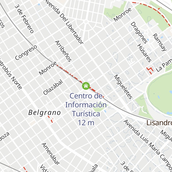 Map of Centro de Información Turística