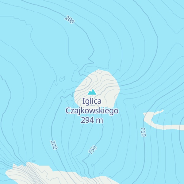 Map of Iglica Czajkowskiego