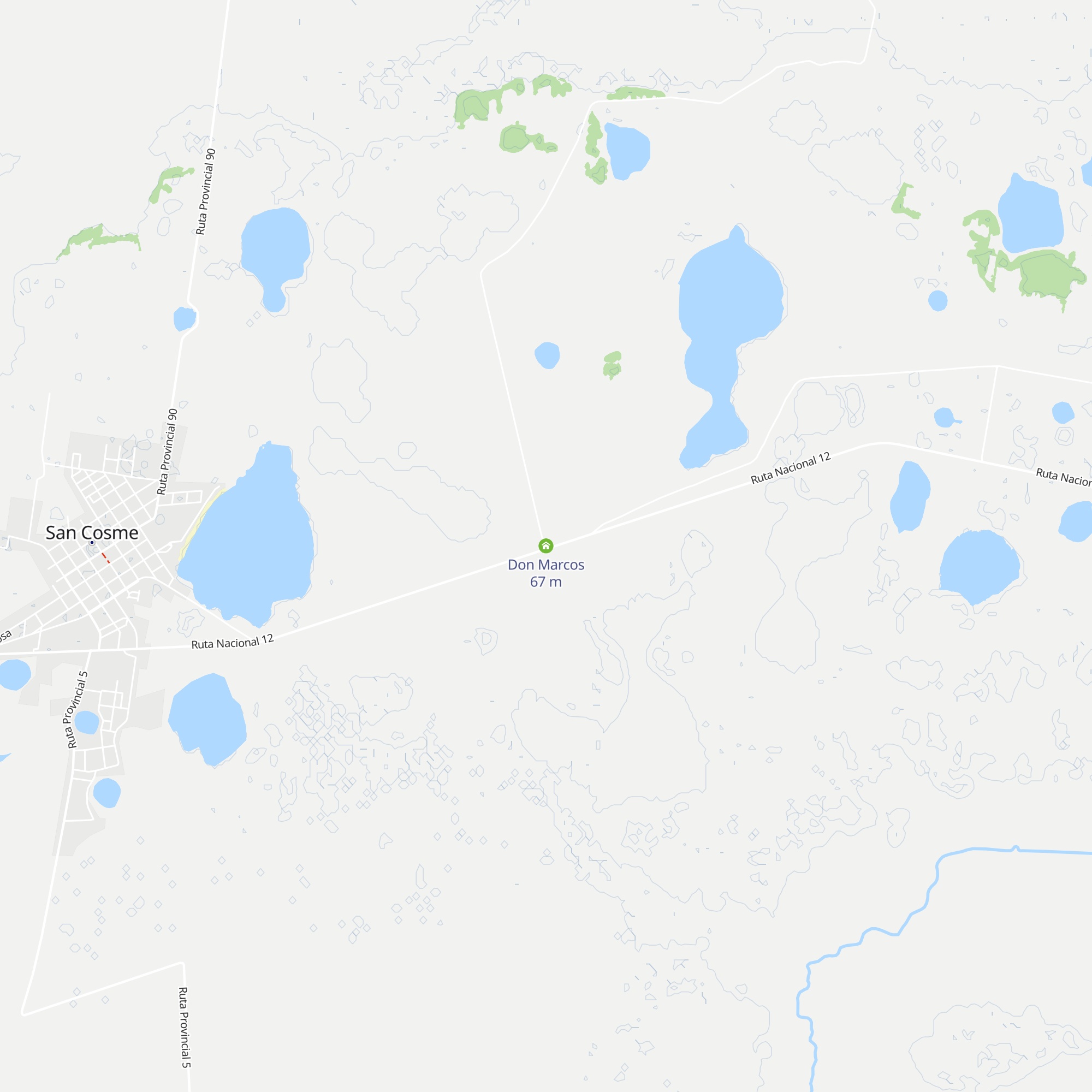 Don Marcos map