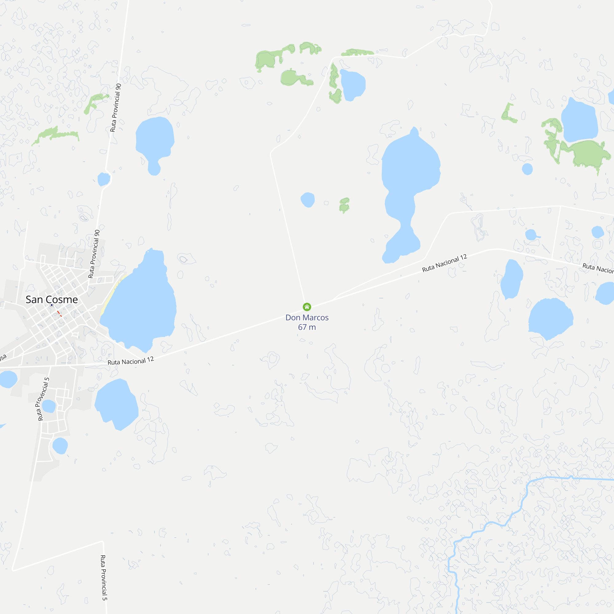 Don Marcos map