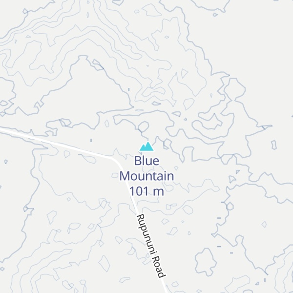 Map of Blue Mountain