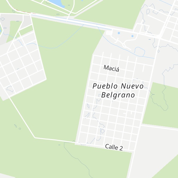 Map of Cabañas Grünehaus