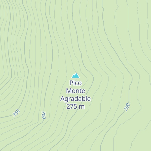 Map of Pico Monte Agradable