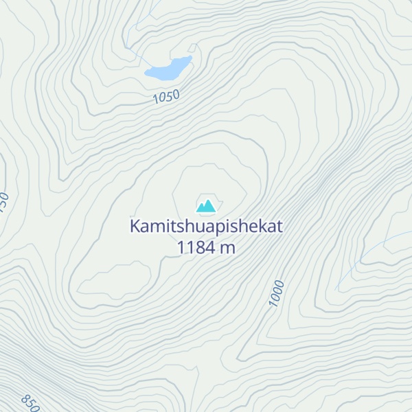 Map of Kamitshuapishekat