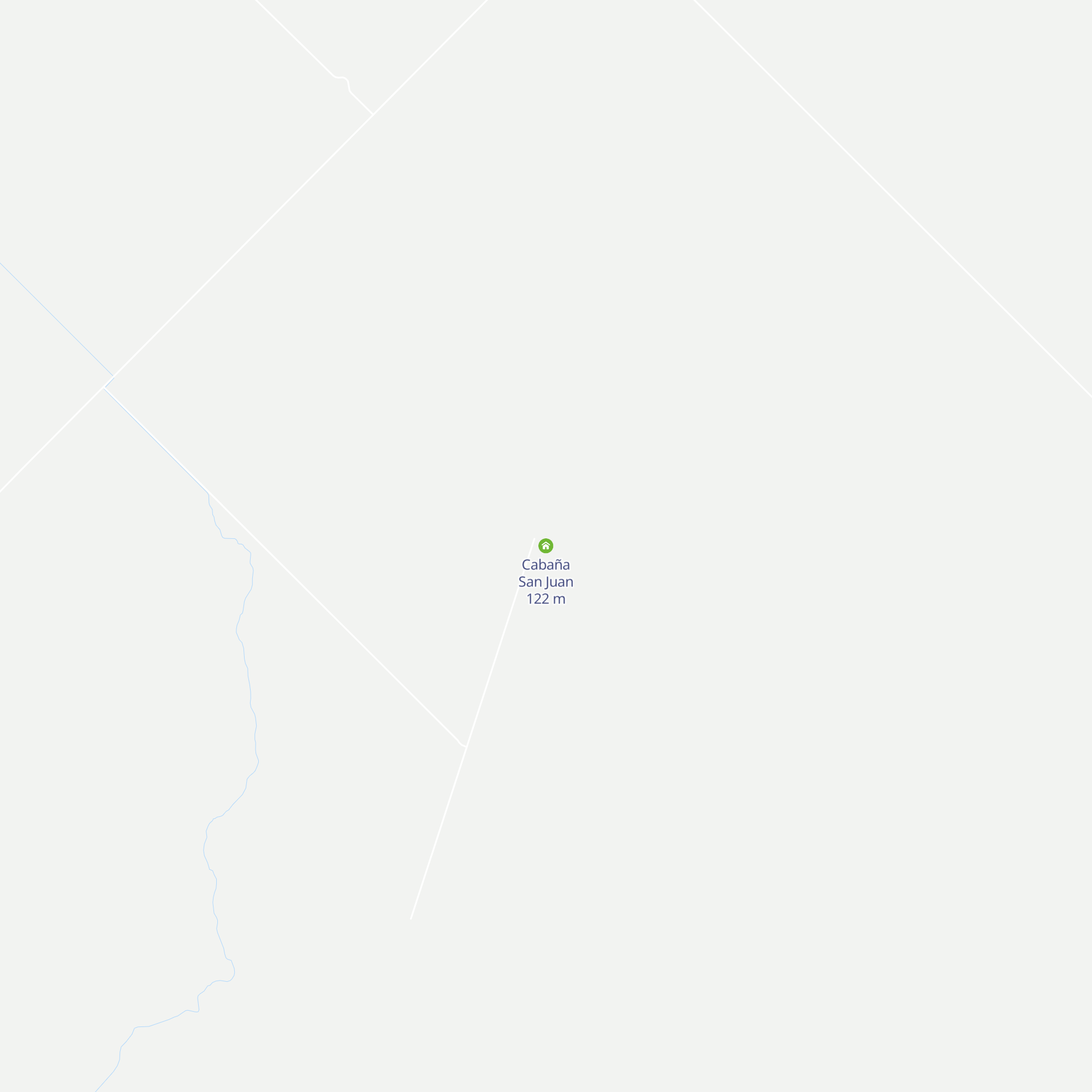 Cabaña San Juan map