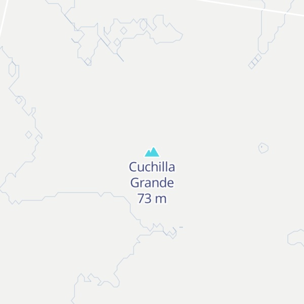 Map of Cuchilla Grande