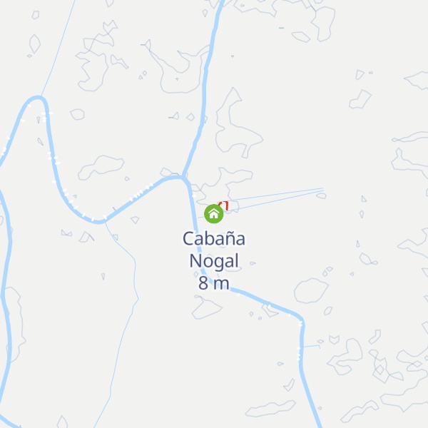 Map of Cabaña Nogal