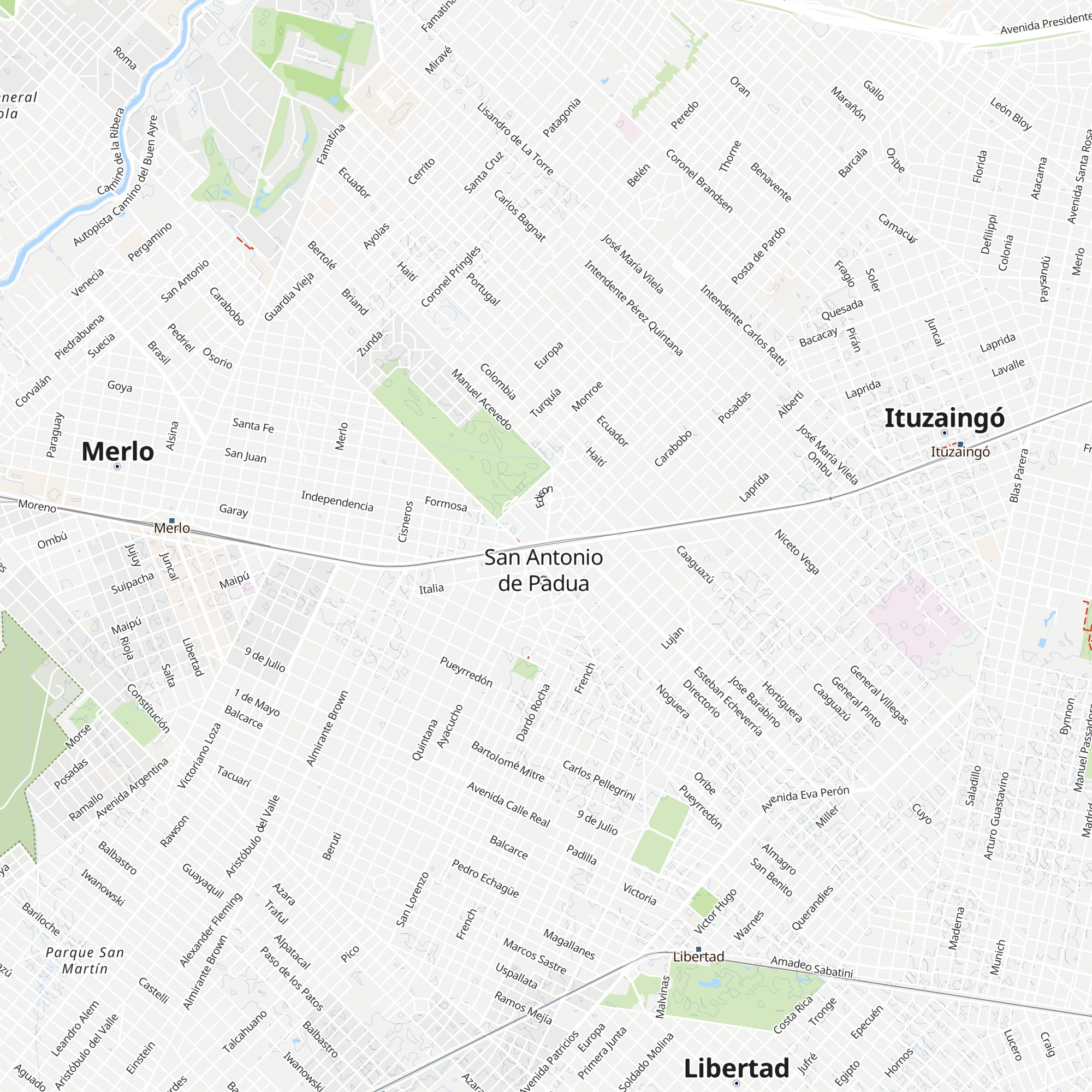 Centro de Atención al Pasajero map