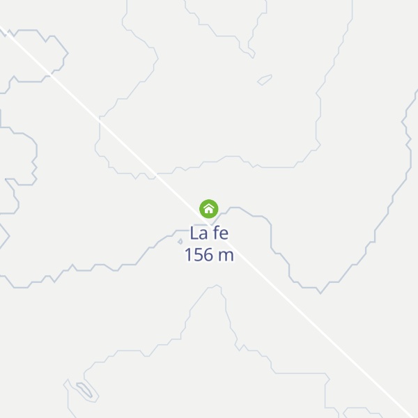 Map of La fe
