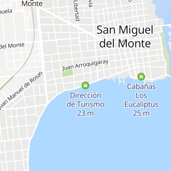Map of Dirección de Turismo