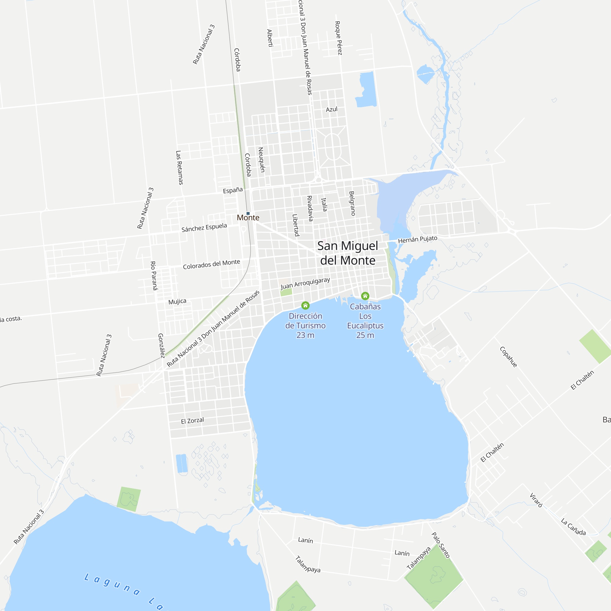 Dirección de Turismo map