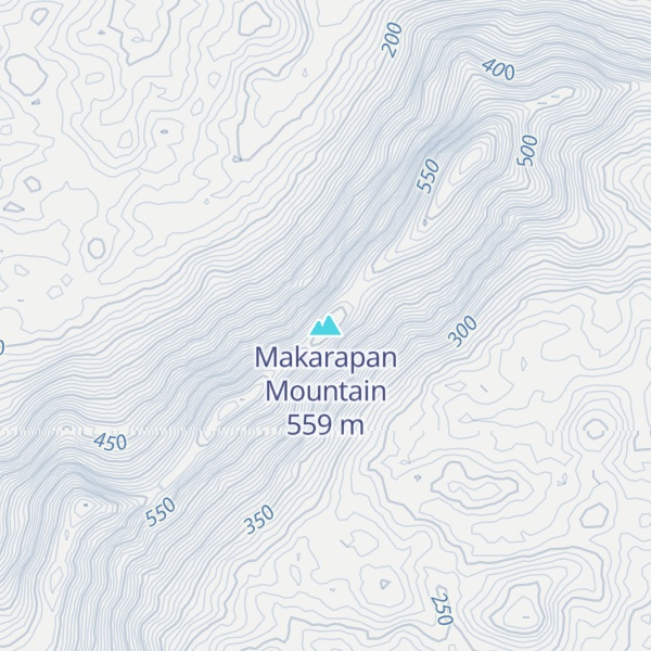 Map of Makarapan Mountain