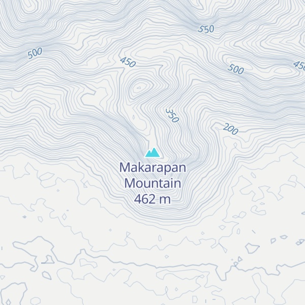 Map of Makarapan Mountain
