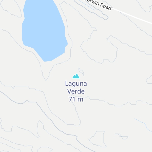 Map of Laguna Verde