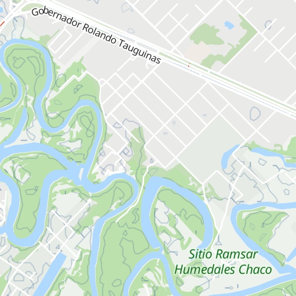 Map of Cabañas Punta Fabiana