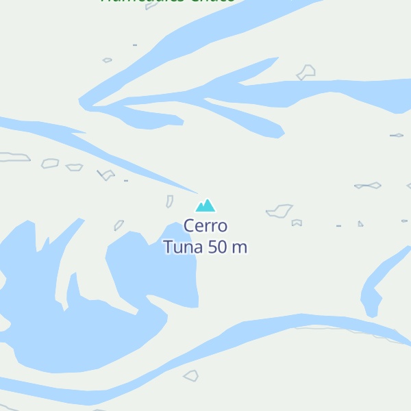Map of Cerro Tuna