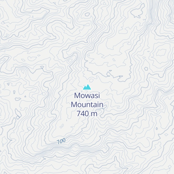 Map of Mowasi Mountain