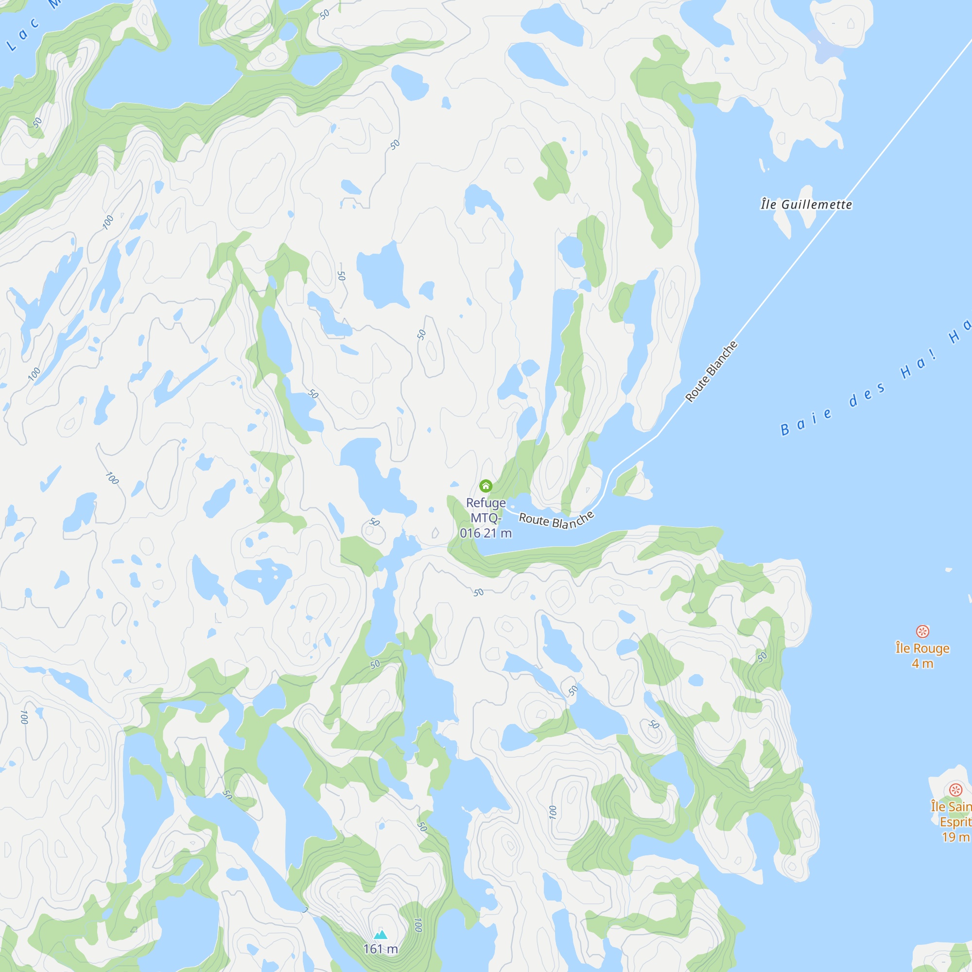 Refuge MTQ-016 map