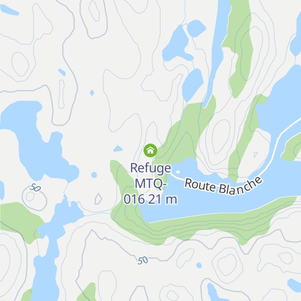 Map of Refuge MTQ-016