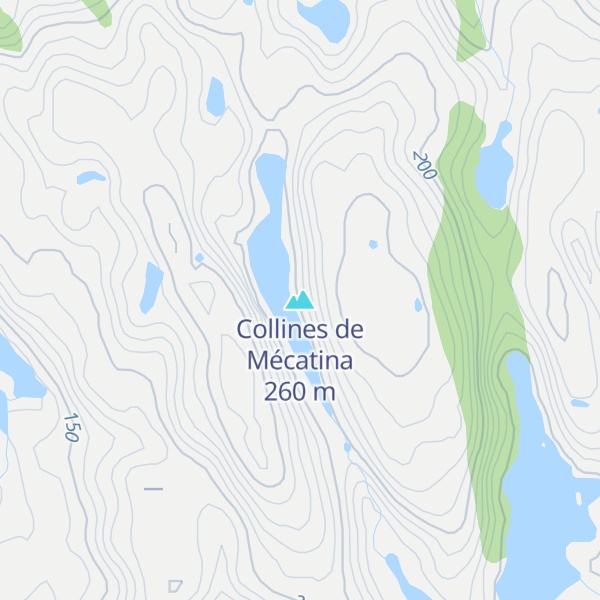 Map of Collines de Mécatina
