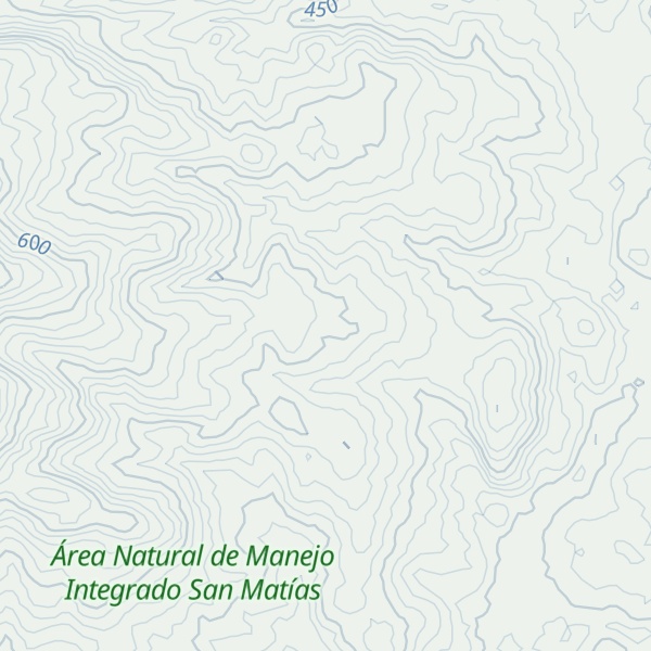 Map of Cerro Olimpo